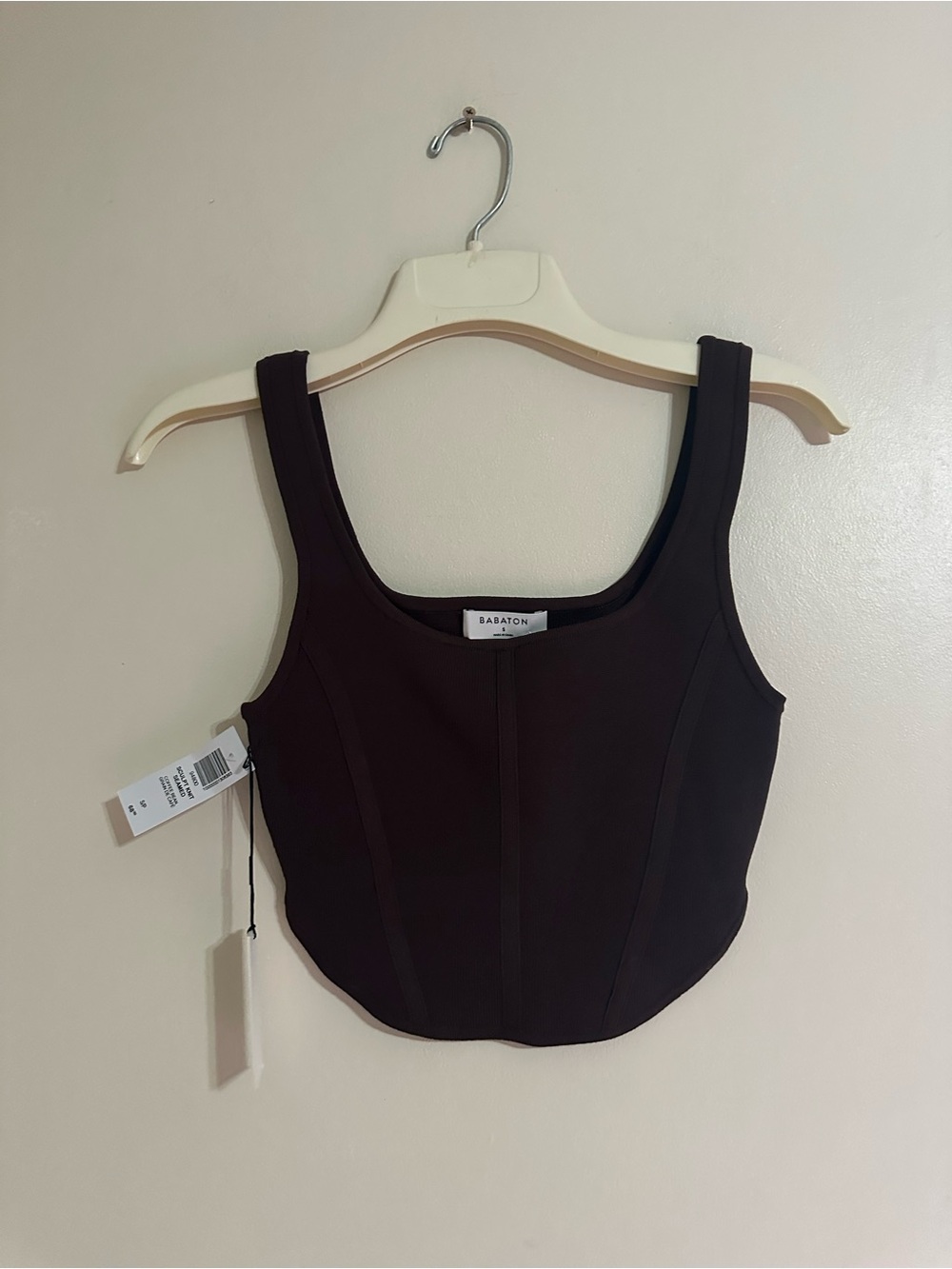 Babaton Sculpt Knit bustier tank